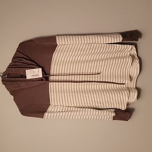 Women's Medium Staccato long sleeve Cowl neck shirt